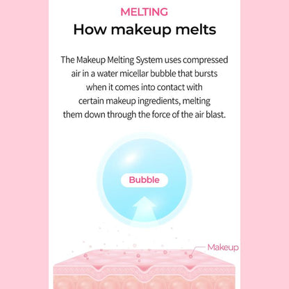 Dr. Melaxin - Melting Cleanser 150Ml | OIL CLEANSER ALTERNATIVE for EFFECTIVELY REMOVING BASE MAKEUP & SUNSCREEN, INNOVATIVE BURSTING BUBBLE FORMULA