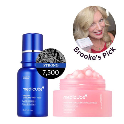 [Medicube] Boise Brooke’S Aging Backwards Set | Youthful Skin, Liquid Skin Booster, Daily Intensive Care for Anti-Aging, Glass Glow, Korean Skincare, K-Beauty