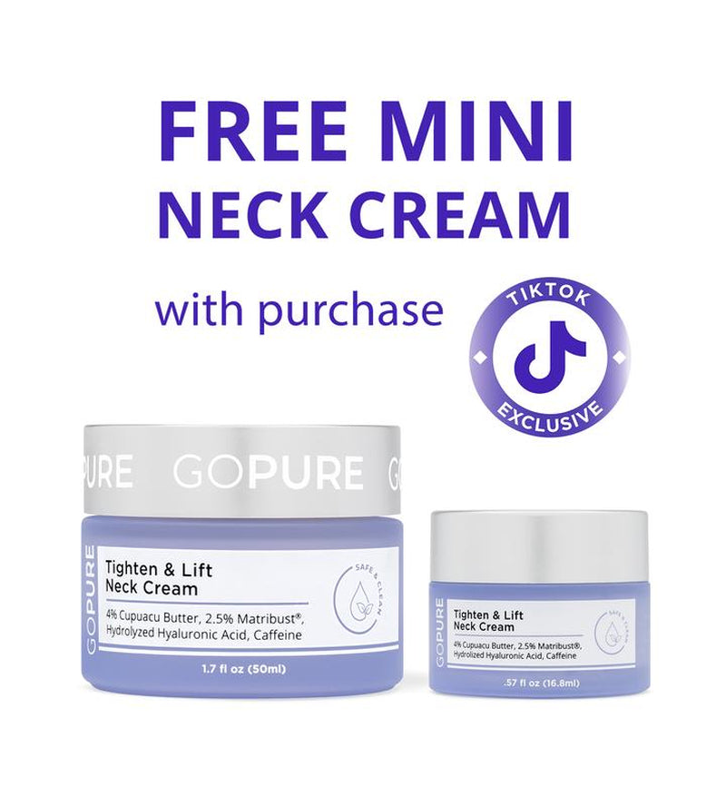 GOPURE Tighten & Lift Neck Cream + Free Mini Neck Cream