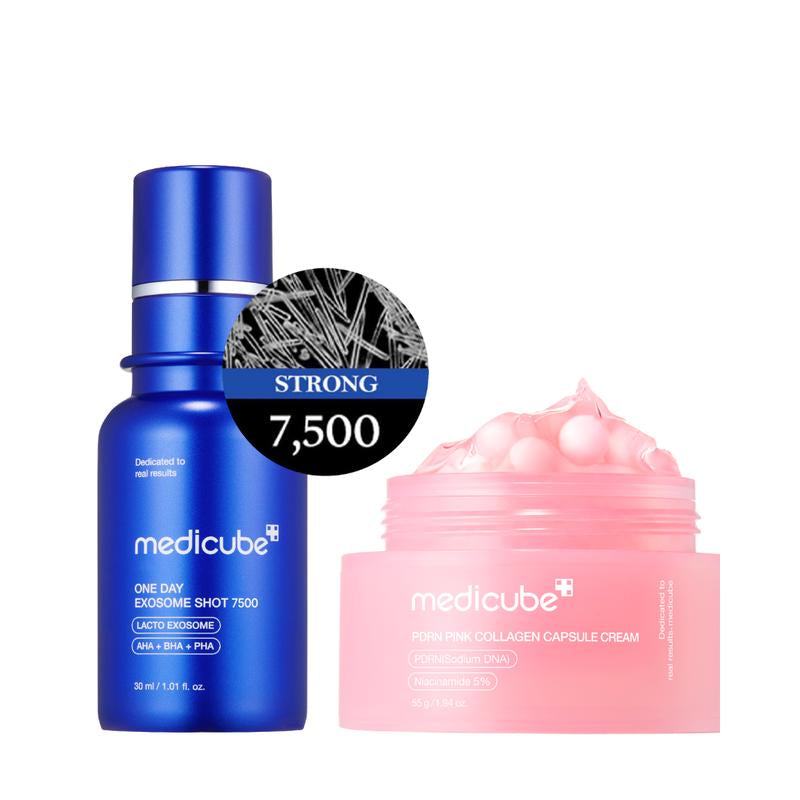 [Medicube] Boise Brooke’S Aging Backwards Set | Youthful Skin, Liquid Skin Booster, Daily Intensive Care for Anti-Aging, Glass Glow, Korean Skincare, K-Beauty