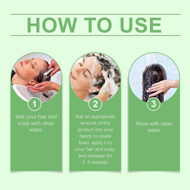 HOEGOA Rosemary Hair Growth Shampoo - Thickening & Strengthening for Thinning Hair W/Keratin | 3.4Oz Organic Treatment for Women & Men