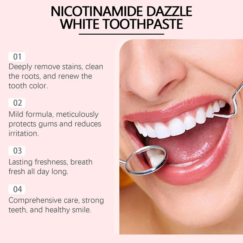 Niacinamide Whitening Teeth Toothpaste -Z