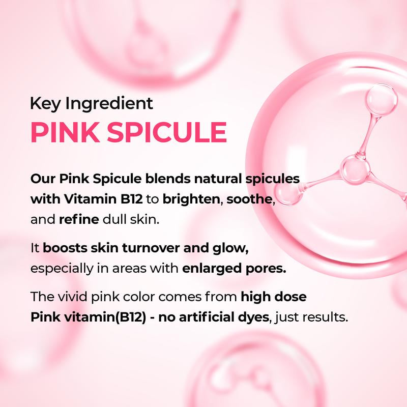 [Dr.Melaxin Official Shop]Lumi Pore & Spot Care Duo | Shrinks Pores & Fades Blemish Marks | Cyano Pink Spicule Serum + Picotonic Shot Ampoule SET