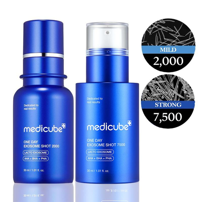 [Medicube] Exosome Spicule Shot Duo (Zero / PDRN) (Mild / Strong)ㅣ Korean Skincare Aha Ampoule PDRN