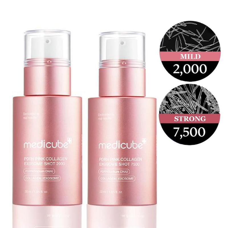 [Medicube] Exosome Spicule Shot Duo (Zero / PDRN) (Mild / Strong)ㅣ Korean Skincare Aha Ampoule PDRN