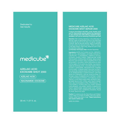 [NEW] Medicube Azelaic Acid Exosome Shot 2000/7500 - Lightweight Formula for Comfortable, Healthy-Looking Skin