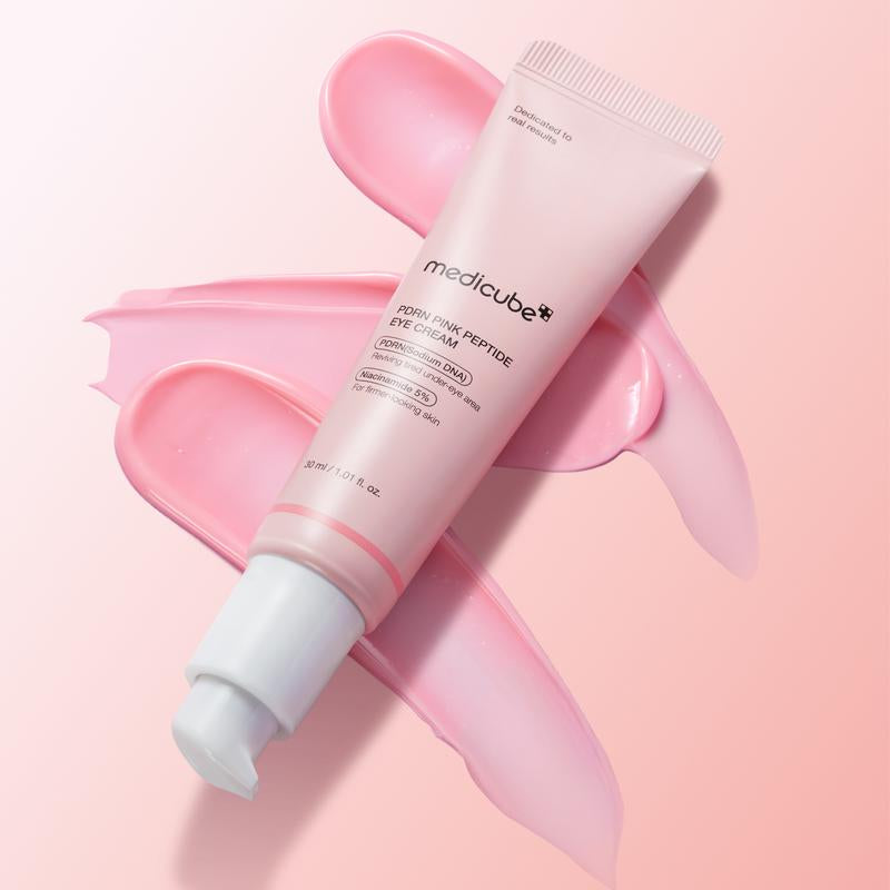 [Medicube] PDRN Pink Peptide Eye Serum | 99% Salmon DNA PDRN, 99% Pure Retinol, 5% Niacinamide | Dark Circles, Puffy Eyes, Korean Skincare