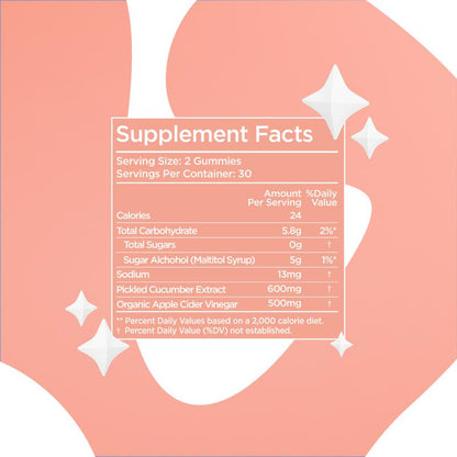 Pumpums Period Cramp Relief – Period Gummies Formulated with Pickle Extract & ACV – Menstrual Cramp + PMS + Bloating Support